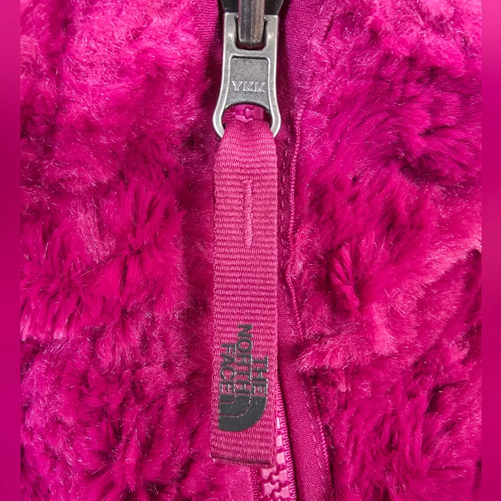 The North Face Mossbud Swirl Reversible Girl's Zip Up Coat Size XL